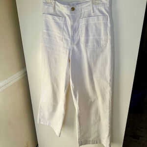Women's Jessica Simpson White Ankle & Cropped Pants Size 8